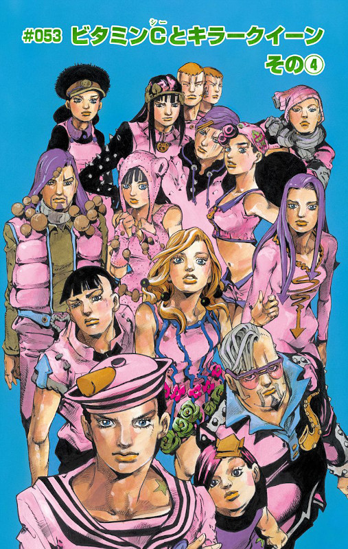 Picture of the JoJolion gang