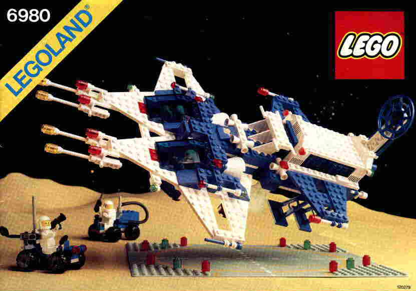 Space lego model 6980